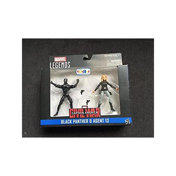 Marvel Legends, Captain America: Civil War, Black Panther and Agent 13 Acti