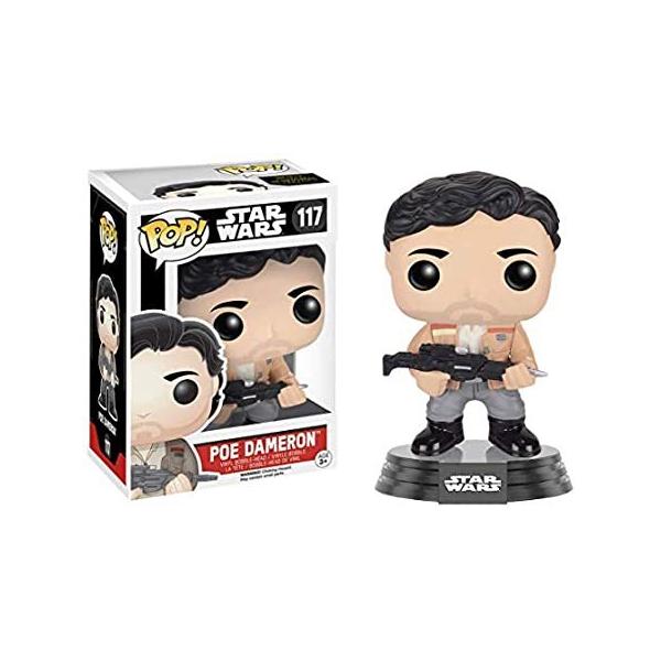 Funko - Figurine Star Wars Episode 7 - Poe Dameron Resistance Exclu Pop 10c ���s�A���i