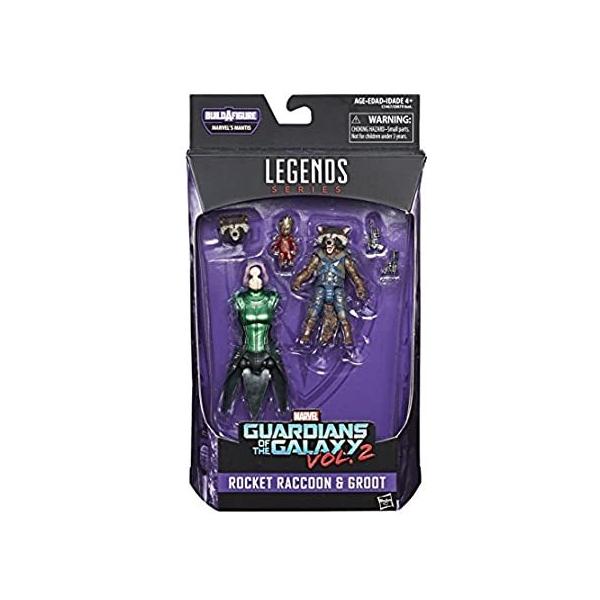 Marvel Guardians of the Galaxy Legends Series Rocket Raccoon and Baby Groot