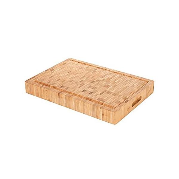 Heim Concept 1PC Premium Large [17 x 12 x 2] Organic Bamboo Butcher Block C ���s�A���i