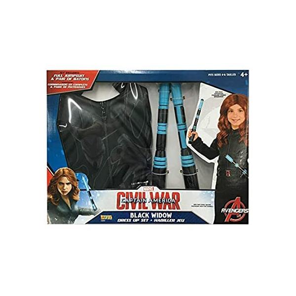 Imagine by Rubie's Marvel Captain America: Civil War Black Widow Dress Up D