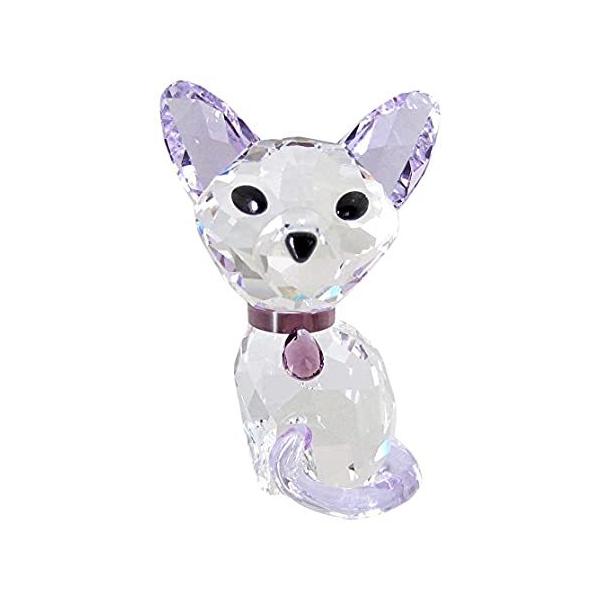 爆売りセール開催中！】 スワロフスキー 猫 クリスタル置物