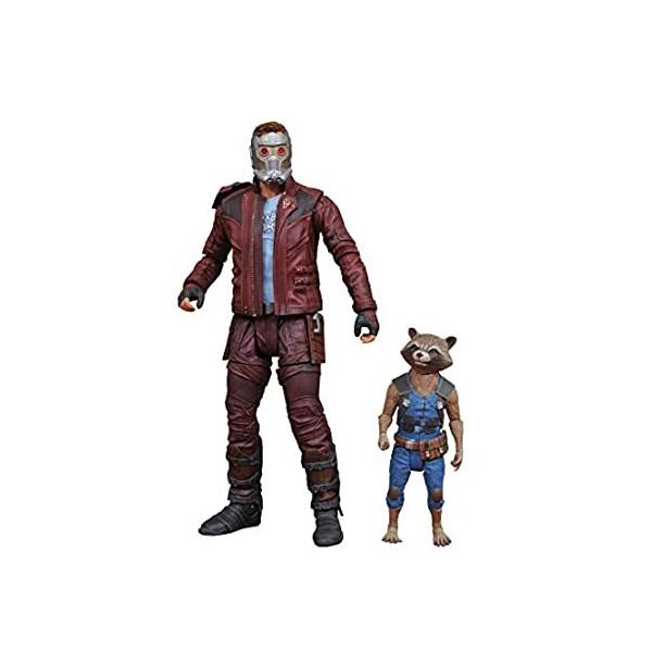 Marvel Select Guardians of the Galaxy 2 Star-Lord &amp; Rocket Action Figure ���s�A���i