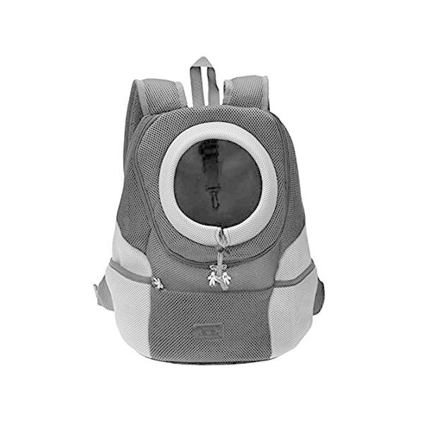 Mogoko Airline Approved Cat Dog Backpack, Pet Carrier Front Bag with Breath sAi