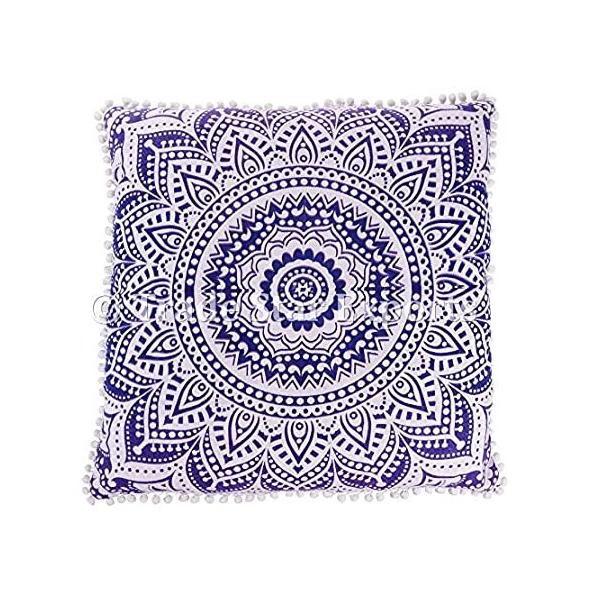 26&amp;#xA0;x 26[ANbVJo[ALargeґzAGXjbNtANbVA{[z[Mandala Pillow Cases 26 X