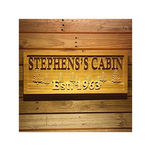 wpa0099PersonalizedLrc[EstablishedNؐEngraved Wooden Sign