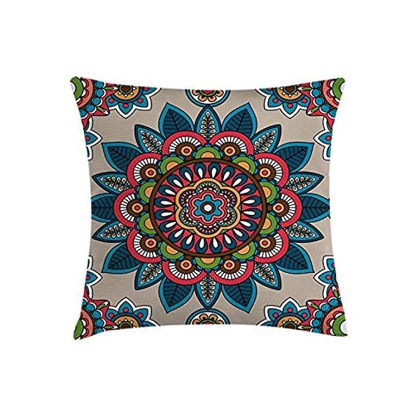 Ambesonne 䶗 NbVJo[ g gR j[Nȗt  ґz ̃A[gvg `ANZgJo[ 20 x 2