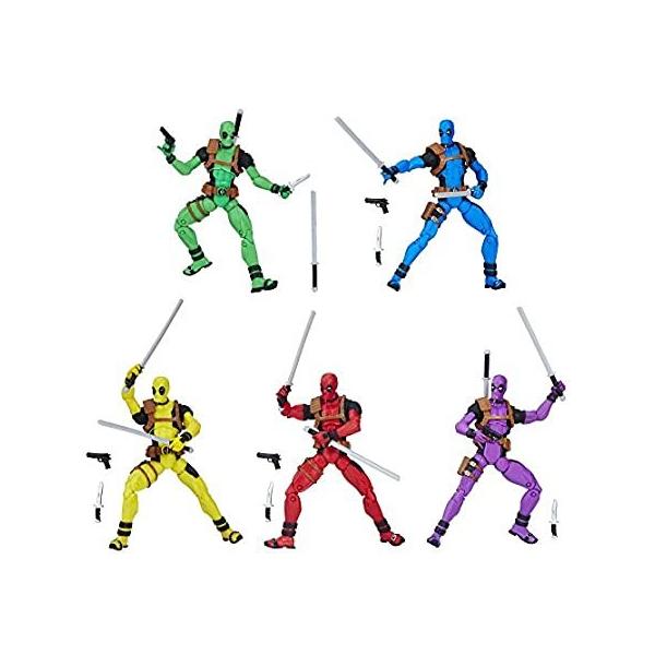 Marvel Legends Deadpoolfs Rainbow Squad 5-Pack