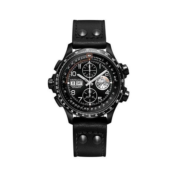 Hamilton X Wind Automatic Khaki Automatic Chronograph X Wind Leather Watch Leather H Aviation Mens B073w2j9rk Times K