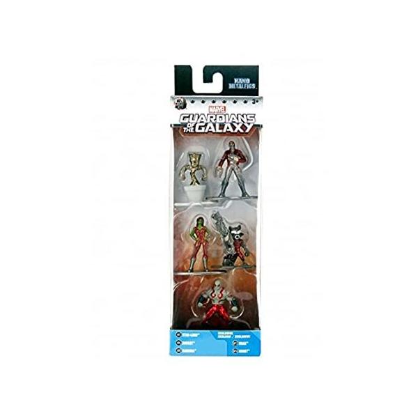 JADA - Nano Metalfigs Marvel 5 Pack: Pack 2 (Star Lord, Rocket Raccoon, Gam ���s�A���i