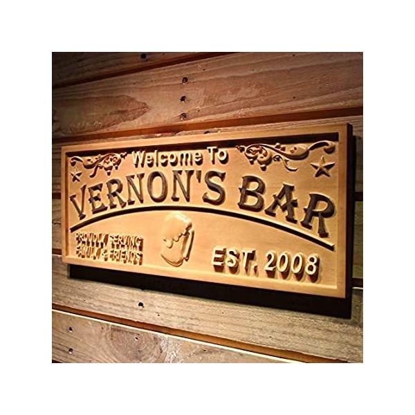 wpa0389Personalizedz[o[ؐEngraved Wooden Sign
