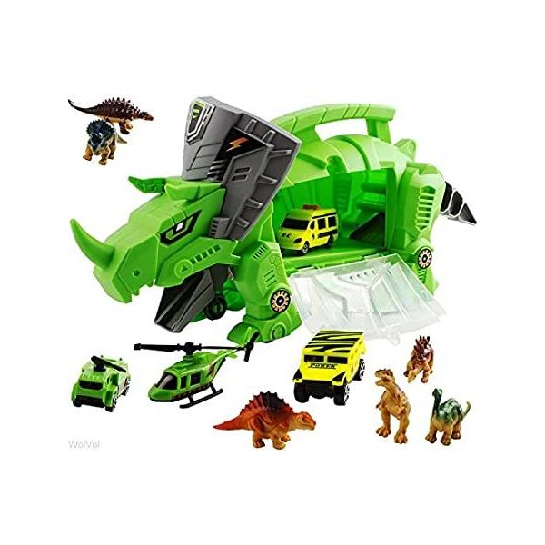 WolVol Perfect Dinosaur Storage Carrier for Your Dinosaurs and Cars (includ sAi