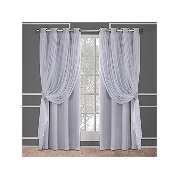 Exclusive Home Curtains �J�^���[�i ���C���[�h �\���b�h �Ռ� ���� �E�B���h�E�J�[�e���p�l�� �y�A �O�����b�g�g�b�v 52x
