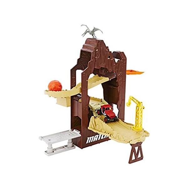 (Island Escape Playset) - Matchbox Jurassic World Portable Island Escape Pl ���s�A���i