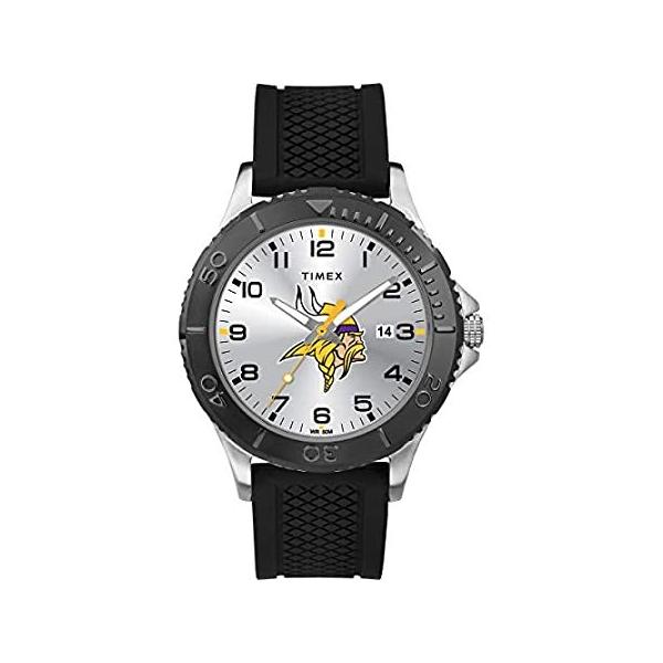 �r���v Timex Men's TWZFVIKMD NFL Gamer Minnesota Vikings Watch