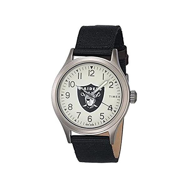 rv Timex Men's TWZFRAIMB NFL Clutch Oakland Raiders Watch
