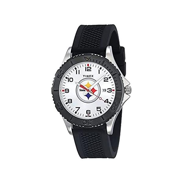 rv Timex Men's TWZFSTEMD NFL Gamer Pittsburgh Steelers Watch