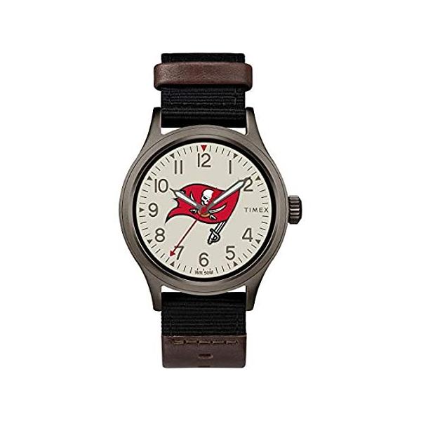 �r���v Timex Men's TWZFBUCMB NFL Clutch Tampa Bay Buccaneers Watch