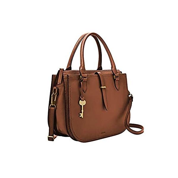 日本卸売 Ibtfh161 Womenu0027s Top Handle Satchel Ryder Leather Fossil Brown アウトレット 評判 Zoomania Mu
