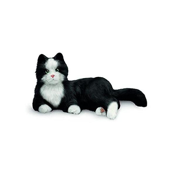 JOY FOR ALL - Black &amp; White Tuxedo Cat - Interactive Companion Pets - Reali