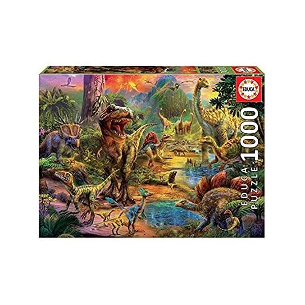 Educa - Land der Dinosaurier 1000 Teile Puzzle ���s�A���i