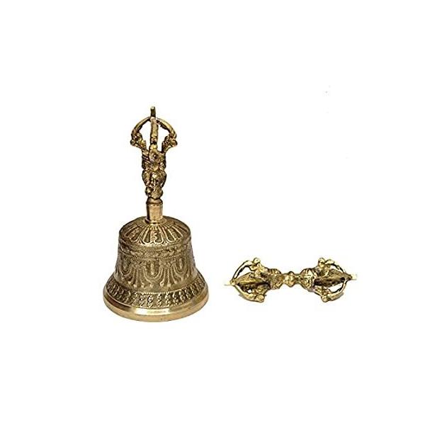 Dharma Store - Tibetan Buddhist Meditation Bell and Dorje Set