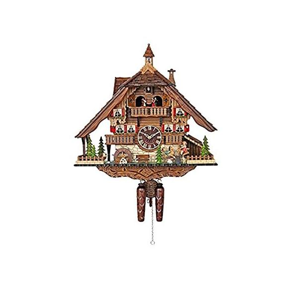 Engstler Quartz Cuckoo Clock - Fun on The See-Saw