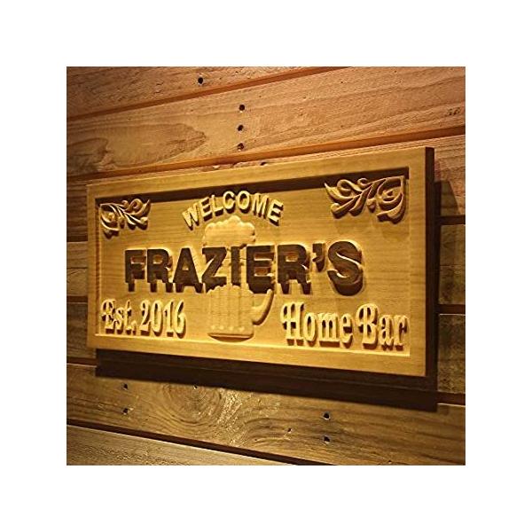 ADVPRO wpa0156 Name Personalized Home Bar with Established Year Beer Mug Wo