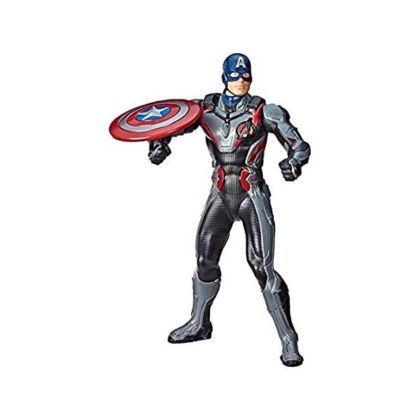 Avengers Marvel Endgame Shield Blast Captain America 13"-Scale Figure Featu