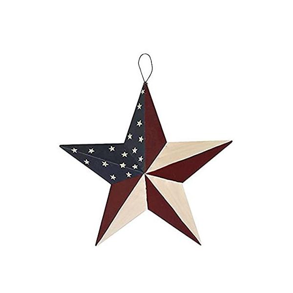 Attraction�f�U�C�����^��7���̑�4&amp;#xA0;Patrotic Old Glory American Flag Barn Star
