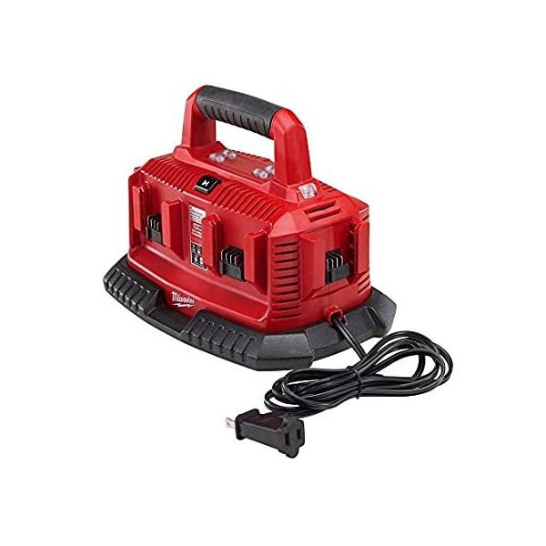 Milwaukee 48-59-1806 M18 18V Six Port Lithium-Ion Charger