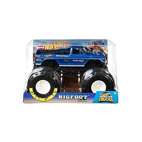 Hot Wheels Big Foot Monster Truck, 1:24 Scale ���s�A���i