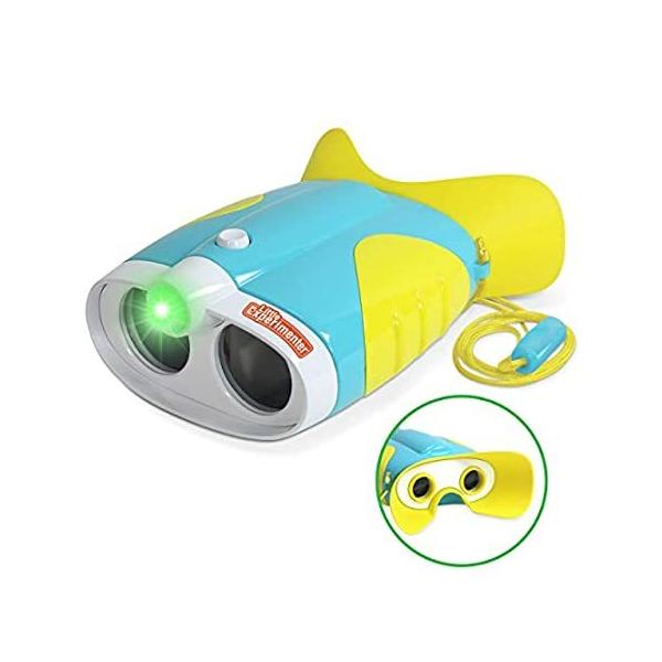 Toy Binoculars for Toddlers and Kids &amp;#x2013; Kids Toy Binoculars with Flashlight  sAi