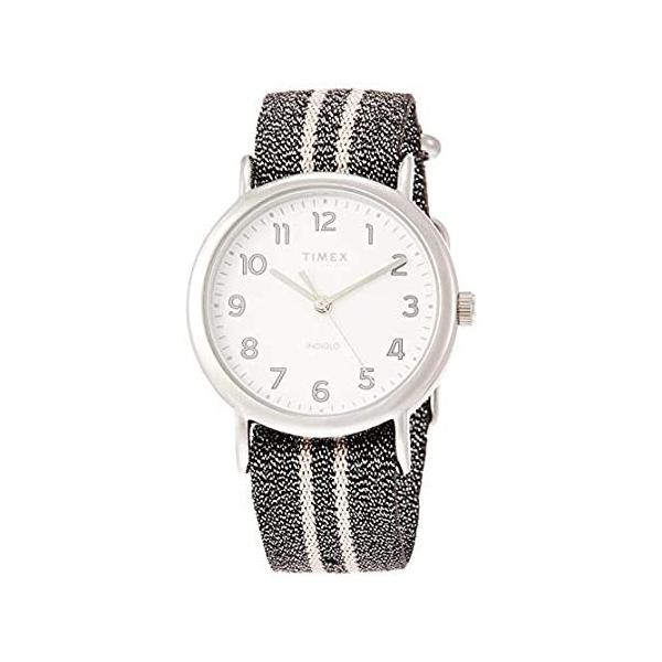 �r���v Timex Weekender 38 mm Gray Metallic Strap Watch TW2R92200
