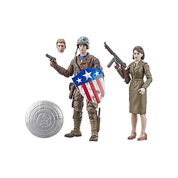 Marvel Legends Series Captain America: The First Avenger 6"-Scale Movie-Ins