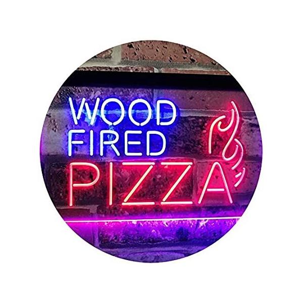 Wood Fired Pizza Dual Color �k�d�c�Ŕ� �l�I���v���[�g �T�C�� �W�� �F + �ԐF 400 x 300mm st6s43