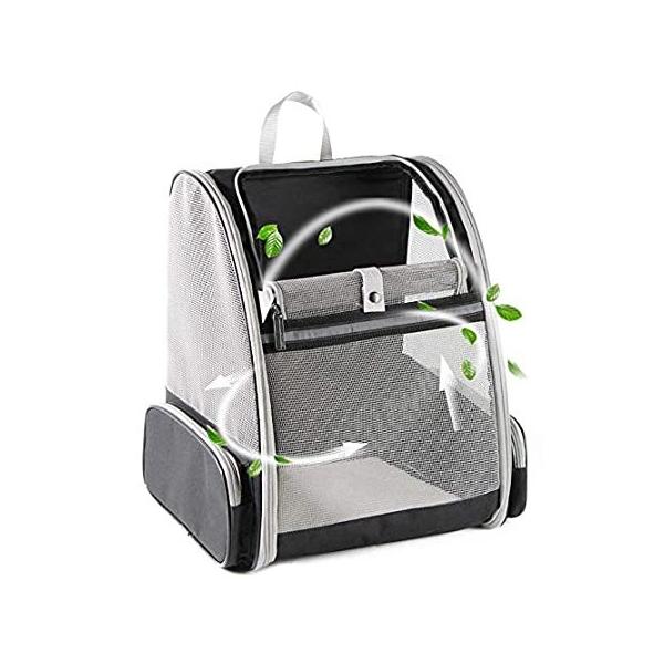 Texsens Innovative Traveler Bubble Backpack Pet Carriers for Cats and Dogs  sAi