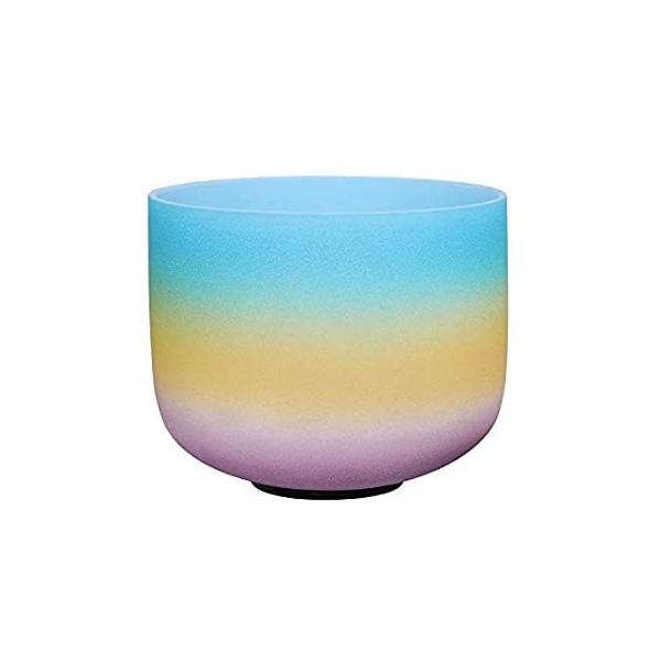 ENERGYSOUND 432Hz Perfect Pitch G Note Throat Chakra Rainbow Colored Froste