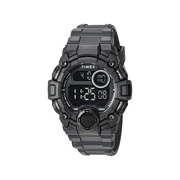 Timex Mens TW5M27400 A-Game DGTL 50mm Black Resin Strap Watch