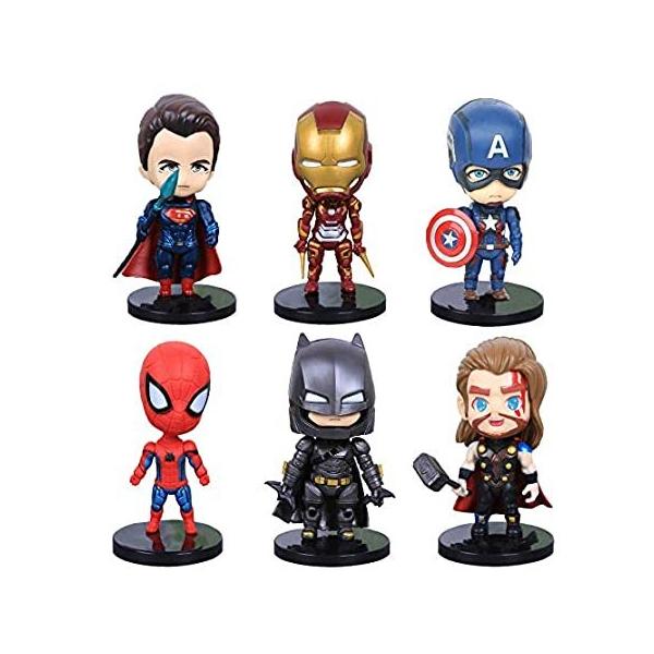 YongEnShang Marvel Super Hero Sets of Superman, Iron Man, Captain America,  sAi