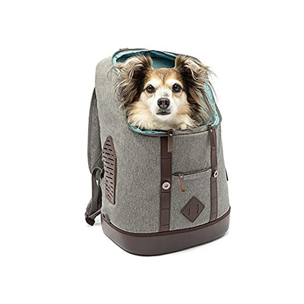 Kurgo Dog Carrier Backpack for Small Dogs &amp; Cats, G-Train Pet Backpack Carr sAi
