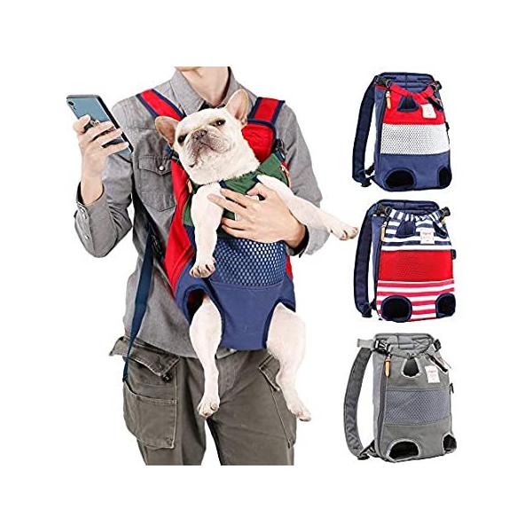 Coppthinktu Dog Carrier Backpack - Legs Out Front-Facing Pet Carrier Backpa sAi