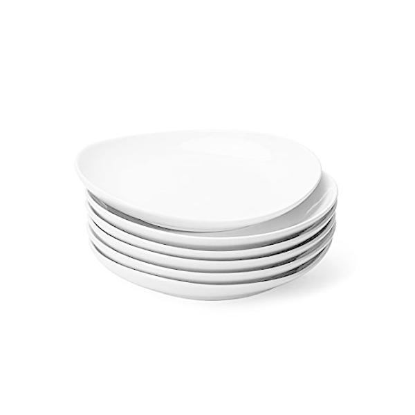 Sweese v[g 6Zbg 7.8 Inch zCg Dessert plate-set 6-white sAi