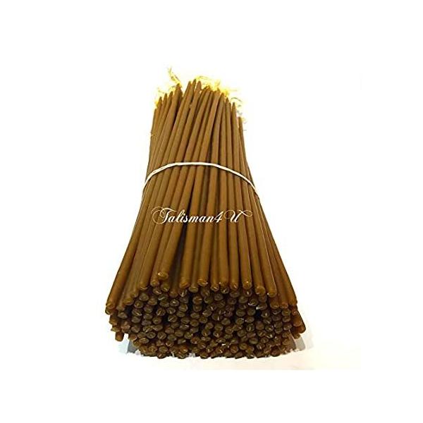 100 Natural Pure Beeswax Taper Candles 9 Inch Tall Church Jerusalem Holy La ���s�A���i