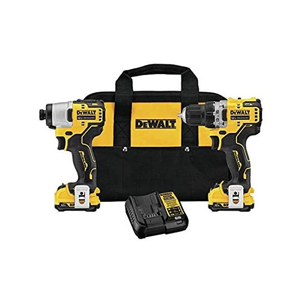 DEWALT XTREME 12V MAX Cordless Drill Combo Kit (DCK221F2)