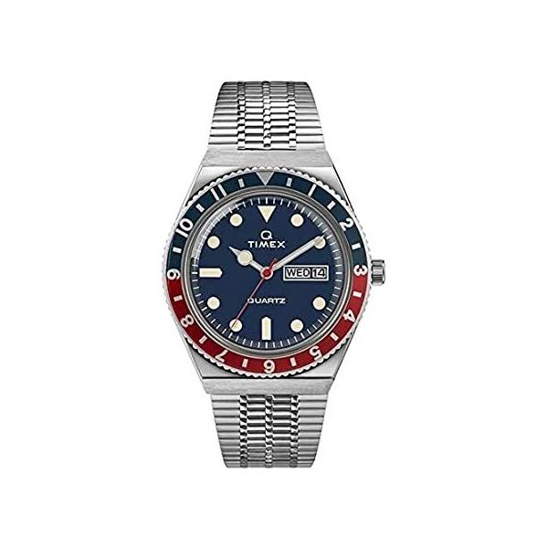 rv Timex Men's Q Reissue 38mm Stainless Steel Bracelet Watch, Stainless Steel/ sAi