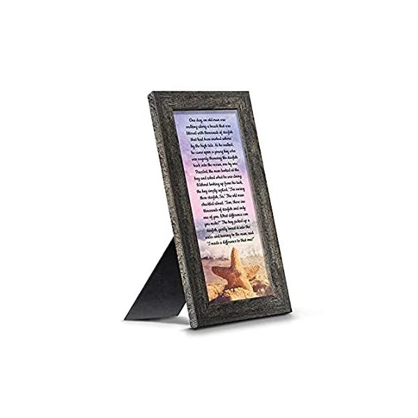 CROSSROADS HOME D&amp;#xC9;COR The Starfish Story You Make a Difference�A���ӂ̃M�t�g�A6x12