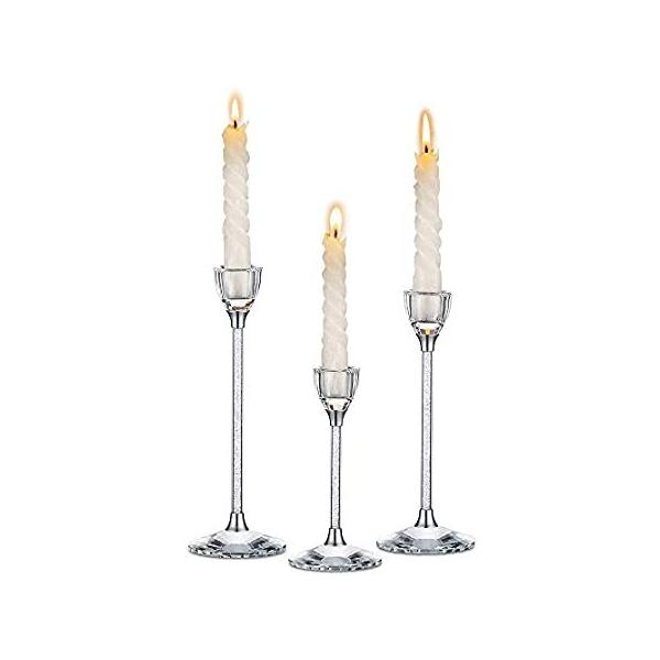 お値下げ✾シャノンクリスタルキャンドルスタンド他3点セット✾ キャンドルホルダー キャンドルスタンド 3個セット 陶器 磁器