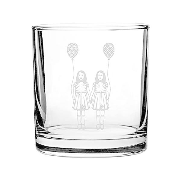Creepy Scary Hallway Twins Horror Film Movie Parody - 3D Laser Engraved Sco