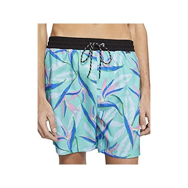 Hurley �����Y �v�����g �S���E�G�X�g 17�C���` �o���[�����V���[�c US �T�C�Y: Large �J���[: �O���[��